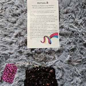 Vintage purses-The brown bag was hand-made,